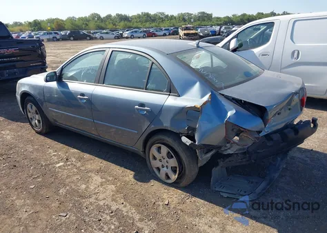 2009 Hyundai Sonata Gls из США, поврежденный, VIN 5NPET46CX9H552787